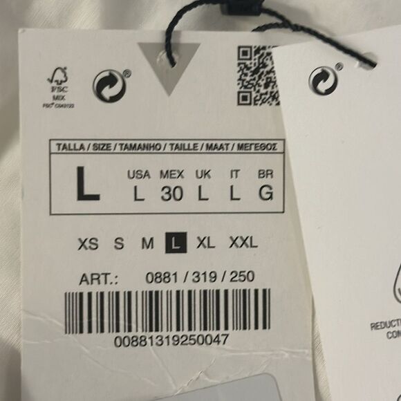 ZARA | White | EMBROIDERED DRESS - Picture 6 of 10